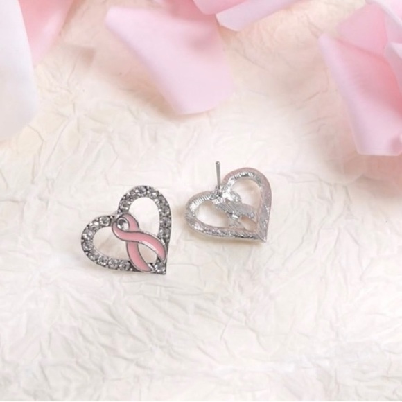 Breast Cancer Awareness.. Beautiful Earrings.. Pink for a Cause! - Picture 5 of 9